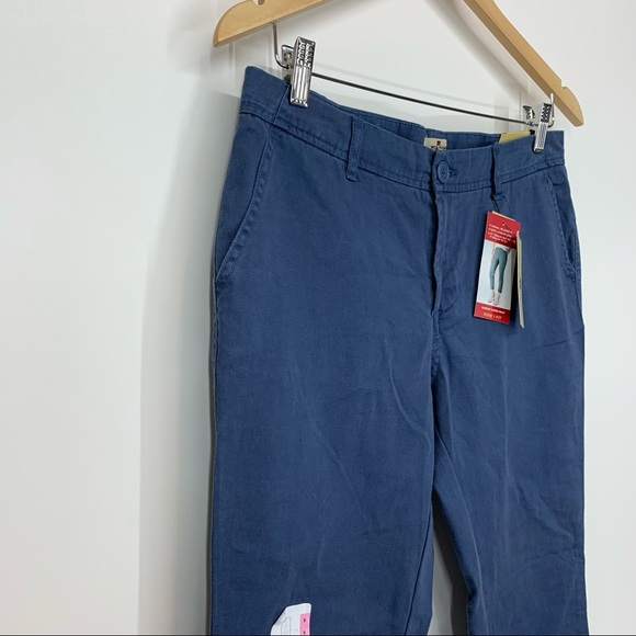 Woolrich Blue Sunday Chino Pants Casual Relaxed Soft New Nwt Size 6 - Picture 2 of 16